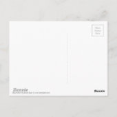 Niedliche Regenbogenwolke mit Glitzern Postkarte (Rückseite)