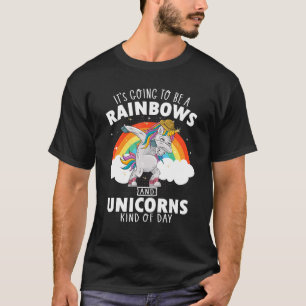 Niedliche Regenbows Unicorns-Dabunicon T-Shirt