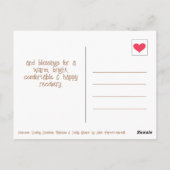 Niedliche Regenbows werden bald gut Erholung Postkarte (Rückseite)