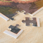 Niedliche Renaissancekatze mit Brille und Goldkett Puzzle (Seite)