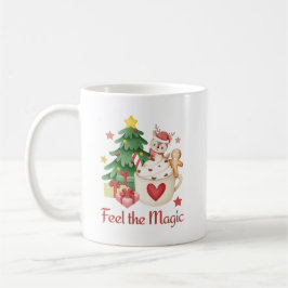 Niedliche Rentier Weihnachtsfeier Tasse