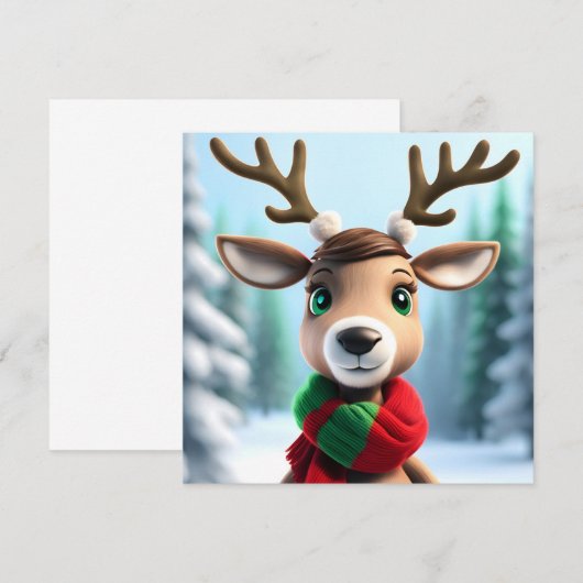 Niedliche Rentiere (Vorne/Hinten)