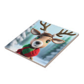 Niedliche Rentiere Fliese (Seite)