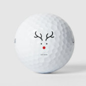 Niedliche Rentiere für Weihnachten. Golfball (Vorderseite)