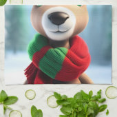 Niedliche Rentiere Geschirrtuch (Gefaltet)