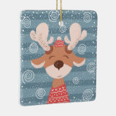 Niedliche Rentiere Keramikornament (Rechts)