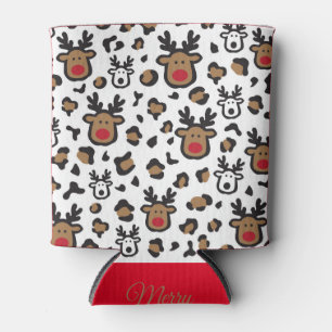 Niedliche Rentierweihnacht Dosenkühler