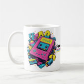 Niedliche Retro 90s Console Tasse | Vintag Gamer-G (Links)