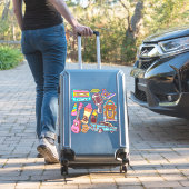 Niedliche Retro Aufkleber (Koffer Insitu)