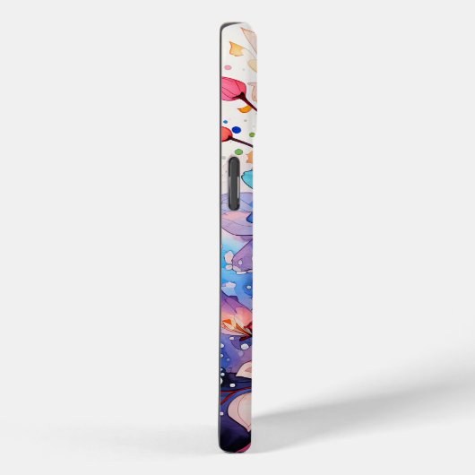 Niedliche Retro-Blume Case-Mate iPhone Hülle (Rückseite / Rechts)