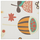 Niedliche Retro-Blume und Folienzmuster Stoff (Muster)