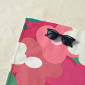 Niedliche Retro Florals Strandtuch (Beispiel)