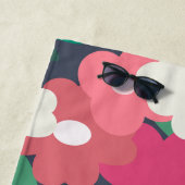 Niedliche Retro Florals Strandtuch (Beispiel)