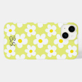 Niedliche Retro-Gänseblümchen Case-Mate iPhone Hülle (Rückseite (Horizontal))