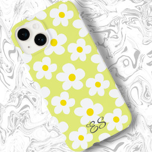 Niedliche Retro-Gänseblümchen Case-Mate iPhone 14 Hülle