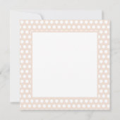 Niedliche Retro Girl Blonde Flat Hello Card (Rückseite)