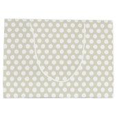 Niedliche Retro Girl-Cocktailtasche Große Geschenktüte (Rückseite)