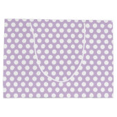 Niedliche Retro Girl-Geschenktasche Große Geschenktüte (Rückseite)