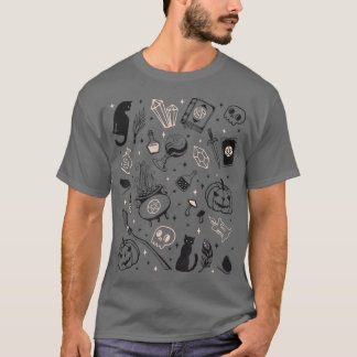 Niedliche Retro-Hexerei Hexenkraft Halloween-T - S T-Shirt