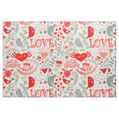 Niedliche Retro-Illustration Stoff (Fat Quarter (45,7 x 55,9 cm))