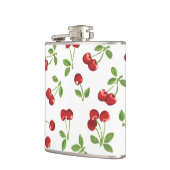 Niedliche Retro-Kherries Flachmann (Links)