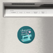 Niedliche Retro-Nähmaschine Seamstress Magnet (In Situ (Geschirrspüler))