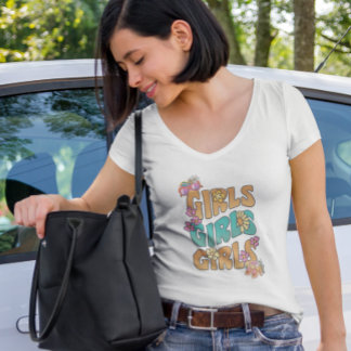 Niedliche Retro Quote Girls positive Inspiration T-Shirt