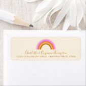 Niedliche Retro-Rainbow-benutzerdefinierte SkriptR (Insitu)