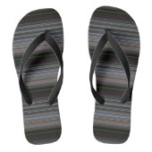 Niedliche Retro-Streifen Badesandalen (Fußbett)