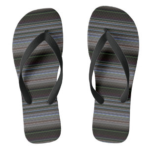 Niedliche Retro-Streifen Badesandalen