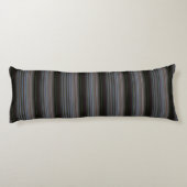 Niedliche Retro-Streifen Seitenschläferkissen (Rückseite)