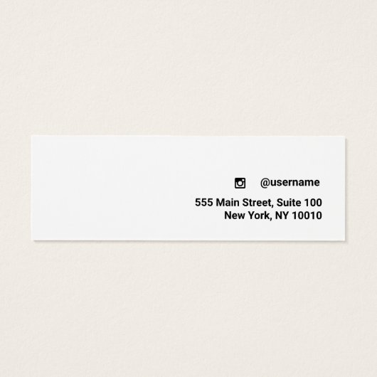 Niedliche Retro Stud Earring Juwelier Display Card (Rückseite)