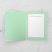 niedliche Retro-Vintage Kochdame verleiht Gefühl (Innenseite)