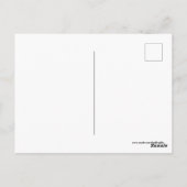 Niedliche Retro Vintage Reinigung Postkarte (Rückseite)