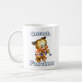Niedliche Retro-Welpe - Schmutz Faschismus Kaffeetasse (Links)