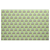 Niedliche Rhino-Cartoon-Abbildung Stoff (Fat Quarter (45,7 x 55,9 cm))