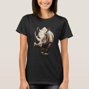 Niedliche Rhinozeros und Rhino 1 T-Shirt