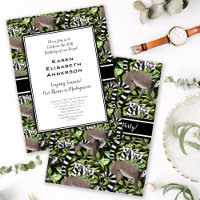 Niedliche Ringschwanzlemuren Madagaskar Jungle Par