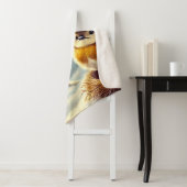 Niedliche Robins, Weihnachten gefroren Sherpadecke (Beispiel)