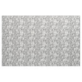 Niedliche Roboter auf weiß färben Stoff (Fat Quarter (45,7 x 55,9 cm))