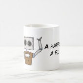 Niedliche Roboter-Kaffeetasse Kaffeetasse (Mittel)