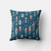 Niedliche Roboter Kissen (Rückseite)