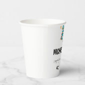 Niedliche Roboter Pappbecher (Rechts)