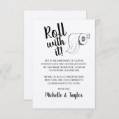 Niedliche Rolle mit der Karte Aufgezogene Rolle (Vorne/Hinten)