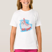 Niedliche Roller-Skate T-Shirt (Vorderseite)