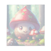 Niedliche Rollstühle im Wald, Glück Notizblock (Vorderseite)