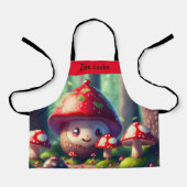 Niedliche Rollstühle im Wald - Kleinkinder Schürze (Vorderseite)