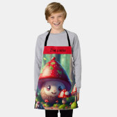 Niedliche Rollstühle im Wald - Kleinkinder Schürze (Getragen)