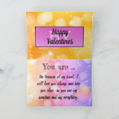 Niedliche romanische Katzen für Valentine Karte (Innenseite)