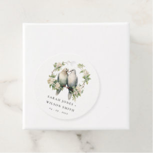 Niedliche romantische Liebesgeburten Botanische Tr Geschenkanhänger